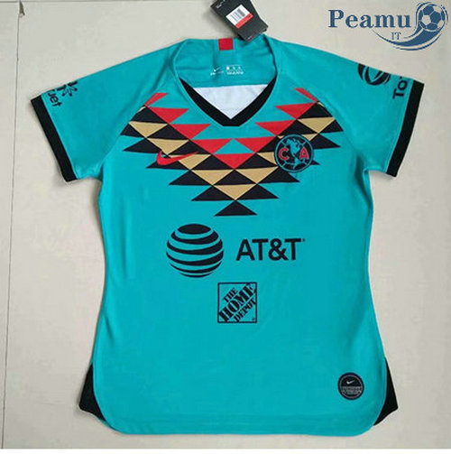 Maillot foot CF American Femme Verde 2020-2021
