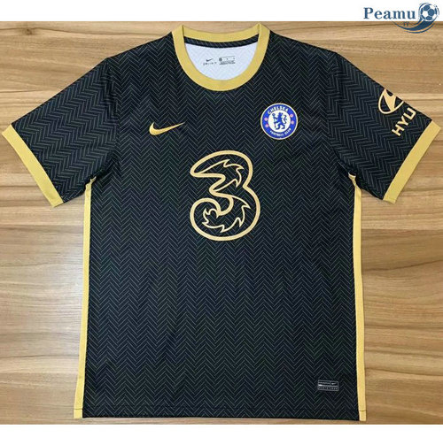 Maillot foot Chelsea Noir 2020-2021