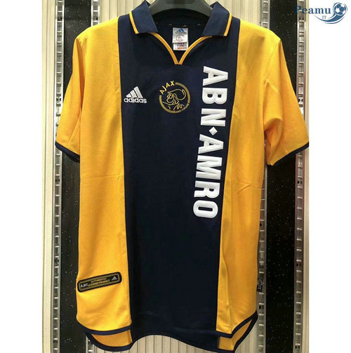 Maillot Rétro Ajax Jaune 2001