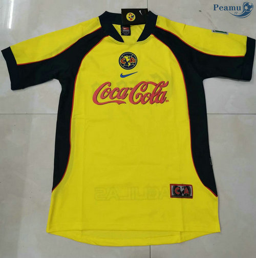 Maillot Rétro CF America Jaune 2001-02