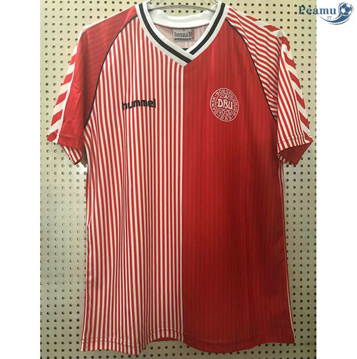 Maillot Rétro Danimarca Domicile 1986