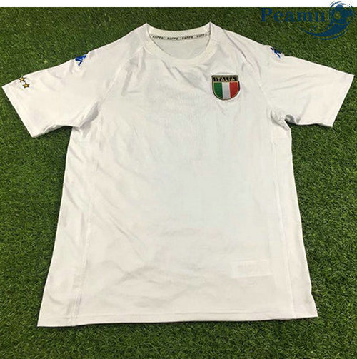 Maillot Rétro Italie Exterieur Blanc 2000