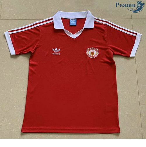 Maillot Rétro Manchester United Domicile 1980