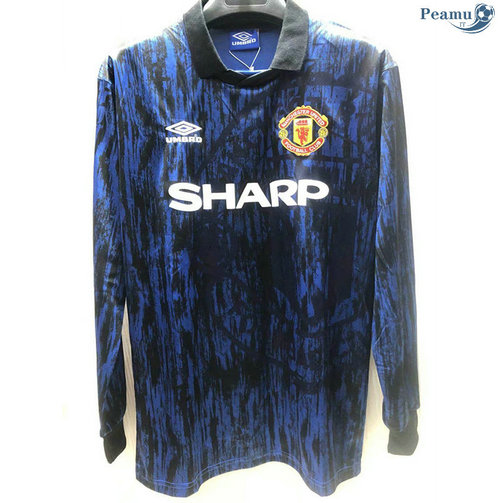 Maillot Rétro Manchester United Exterieur Manche Longue 1993