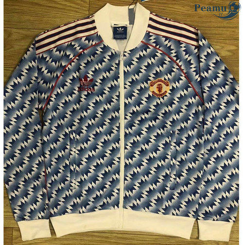 Maillot Rétro Giacca Manchester United Exterieur 1990-92