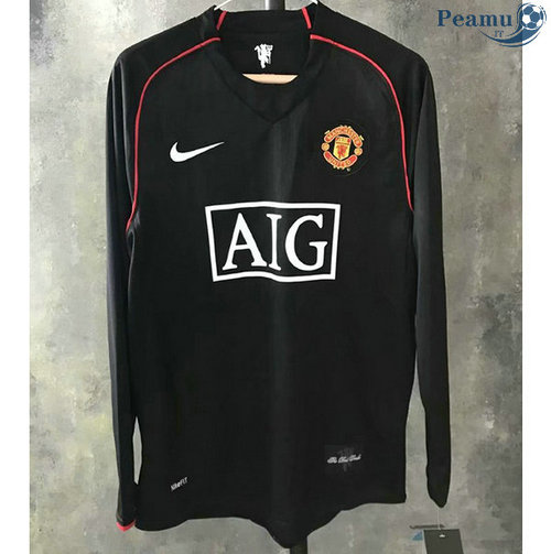 Maillot Rétro Manchester United Third Manche Longue 2007-08