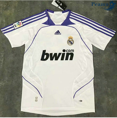 Maillot Rétro Real Madrid Domicile 2007-08