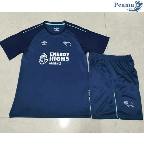 Maillot foot Derby County Enfant Exterieur 2020-2021