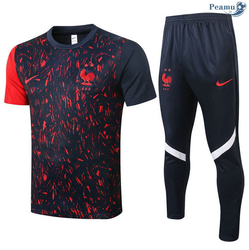 Kit Maillot Entrainement France + Pantalon Noir 2020-2021