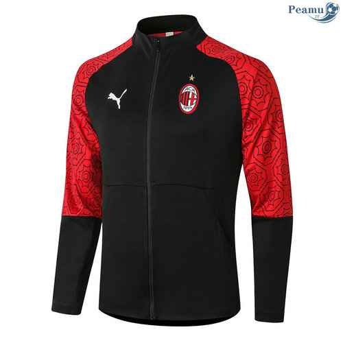 Veste foot AC Milan Noir 2020-2021