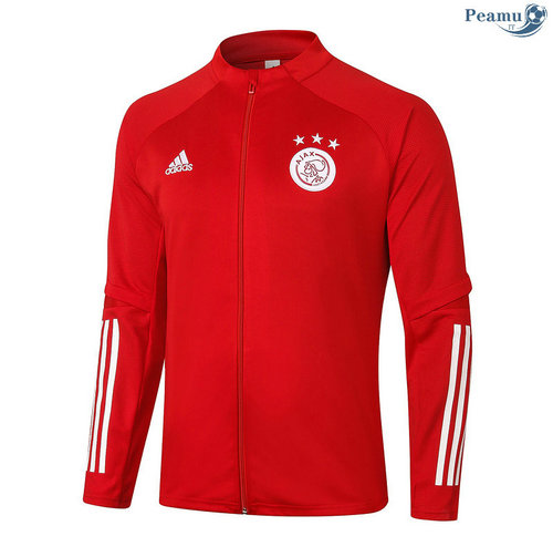Veste foot AFC Ajax Rouge 2020-2021