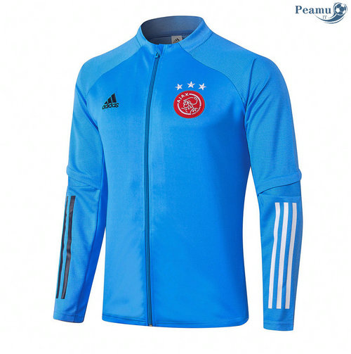 Veste foot AFC Ajax Bleu clair 2020-2021