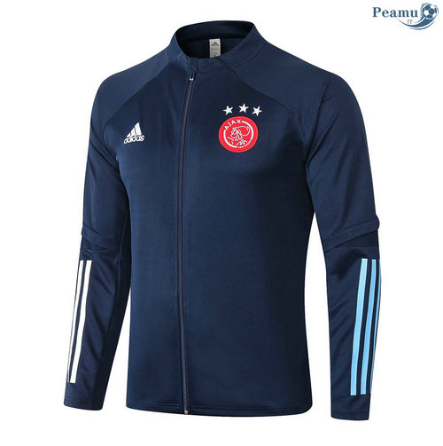 Veste foot AFC Ajax Bleu Marine 2020-2021