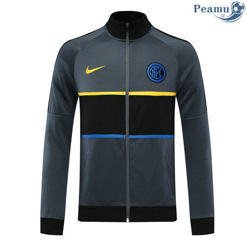Veste foot Inter Milan Gris 2020-2021