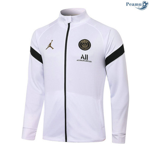 Veste foot Jordan Blanc/Noir 2020-2021