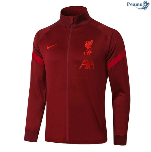 Veste foot Liverpool Rouge 2020-2021