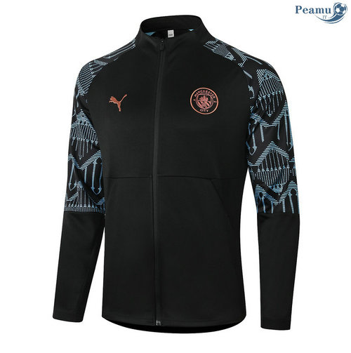 Veste foot Manchester City Noir 2020-2021