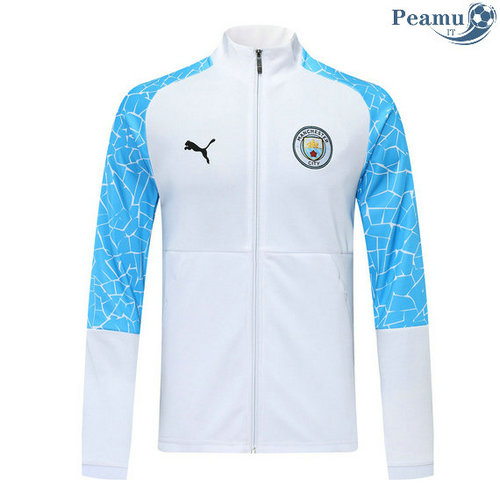 Veste foot Manchester United Blanc 2020-2021