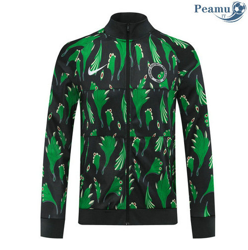 Veste foot Nigeria Noir/Verde 2020-2021