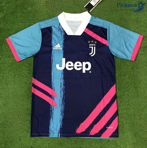 Maillot foot Juventus Bleu 2020-2021