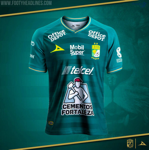Maillot foot Leon Domicile 2020-2021