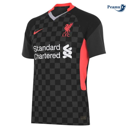 Maillot foot Liverpool Noir 2020-2021