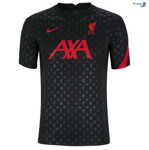 Maillot foot Liverpool pre-match Entrainement Noir 2020-2021