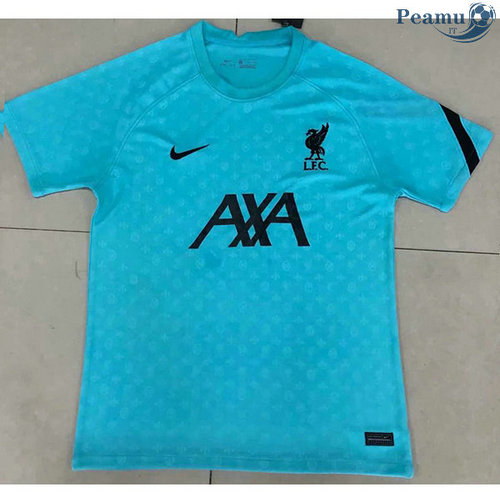 Maillot foot Liverpool Entrainement Bleu 2020-2021