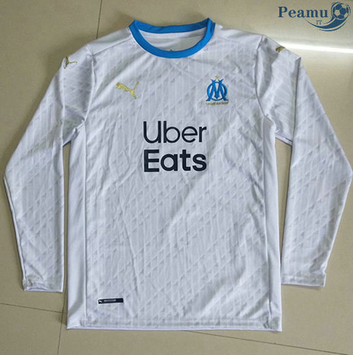 Maillot foot Marseille Domicile Manche Longue 2020-2021