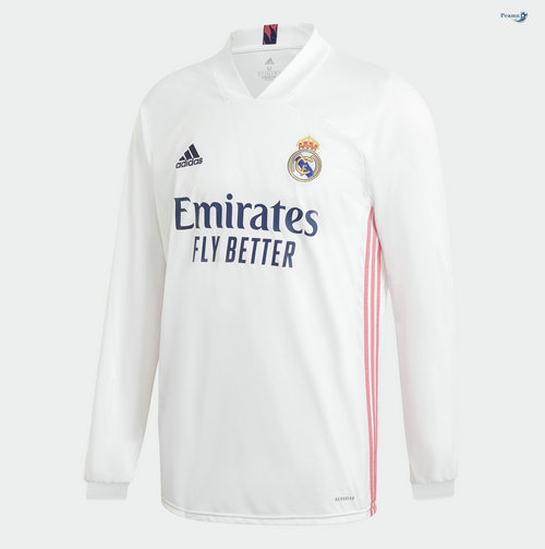 Maillot foot Real Madrid Domicile Manche Longue 2020-2021
