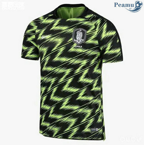 Maillot foot Corée Entrainement Verde 2020-2021