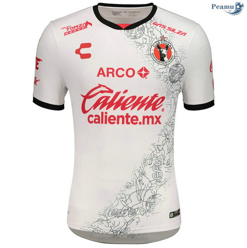 Maillot foot Tijuana Exterieur Blanc 2020-2021