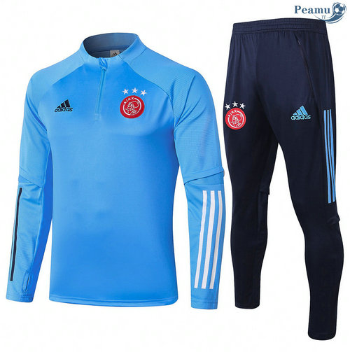 Survetement AFC Ajax Bleu clair 2020-2021