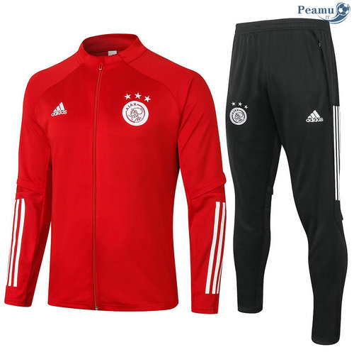 Veste Survetement AFC Ajax Rouge 2020-2021