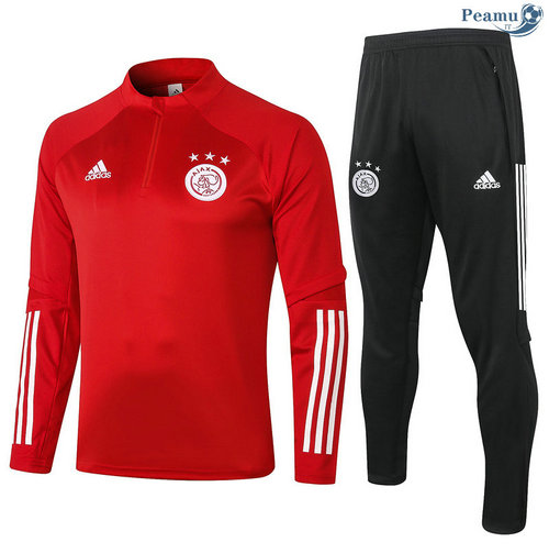Survetement AFC Ajax Rouge 2020-2021