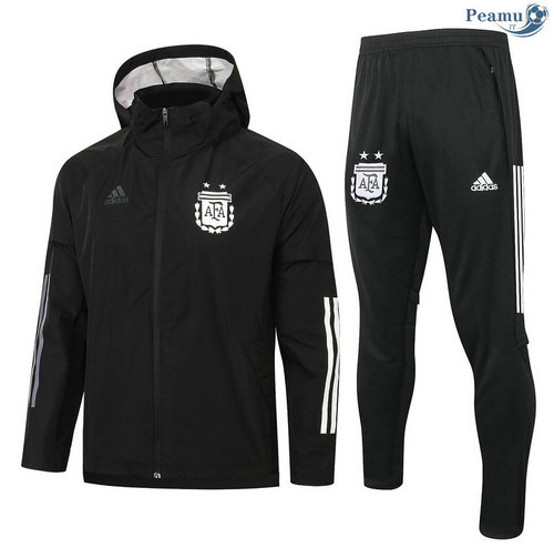Veste Survetement A Vento Argentine Noir 2020-2021