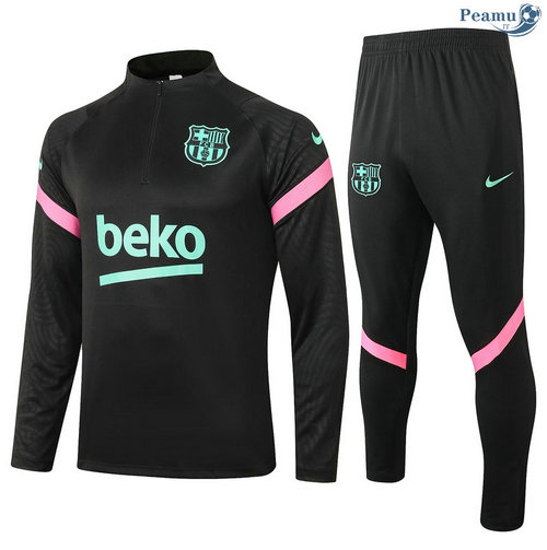 Survetement Barcelone Noir 2020-2021