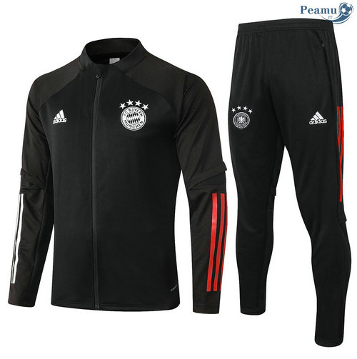 Veste Survetement Bayern Munich Noir 2020-2021