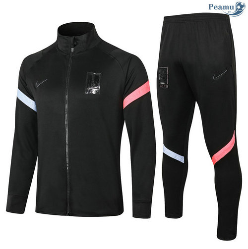 Veste Survetement Corée Noir 2020-2021