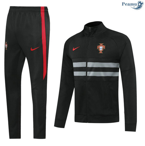 Veste Survetement Portugal Noir 2020-2021