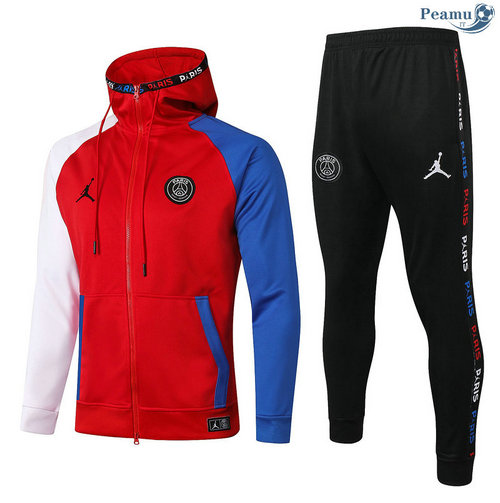 Survetement - Sweat à capuche Jordan Enfant Rouge 2020-2021