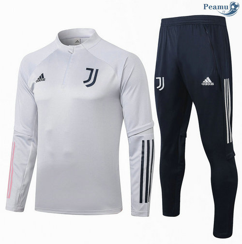 Survetement Juventus Enfant Gris clair 2020-2021