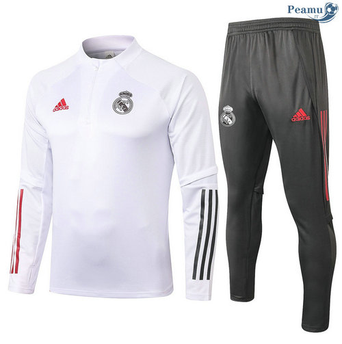 Survetement Real Madrid Enfant Blanc 2020-2021