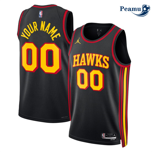 Peamu Maillot foot Custom, Atlanta Hawks - Statement