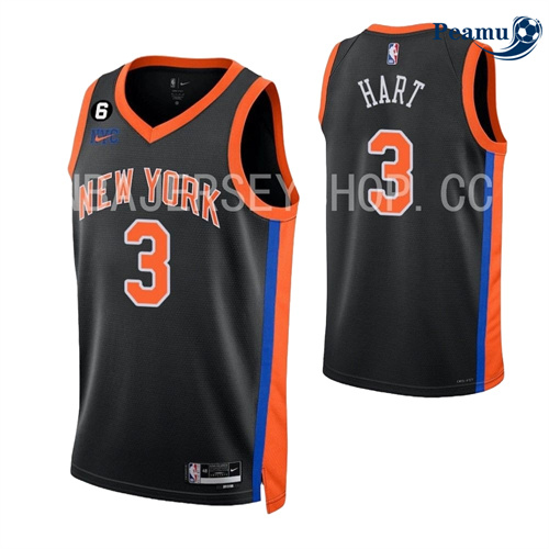 Peamu Maillot foot Josh Hart, New York Knicks 2022/23 - City