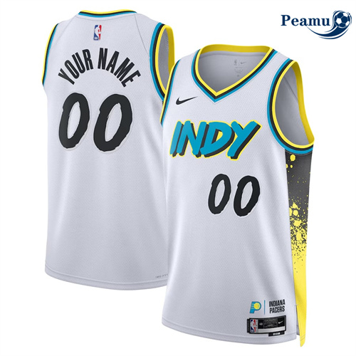 Peamu Maillot foot Custom, Indiana Pacers 2024/25 - City