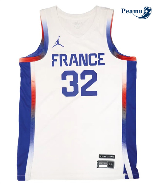 Peamu Maillot foot Victor Wembanyama, France 2024/25 - Domicile