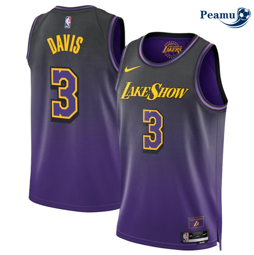 Peamu Maillot foot Anthony Davis, Los Angeles Lakers 2024/25 - City Edition