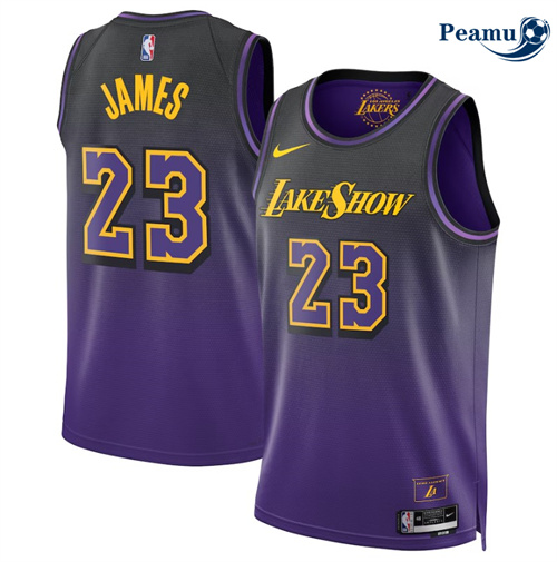 Peamu Maillot foot LeBron James, Los Angeles Lakers 2024/25 - City Edition