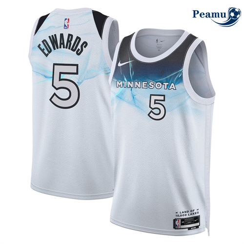 Peamu Maillot foot Anthony Edwards, Minnesota Timberwolves 2024/25 - City